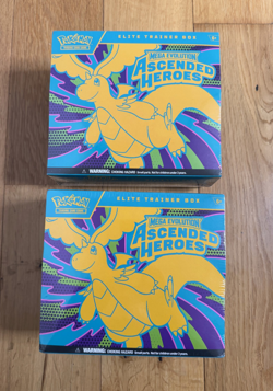 Pokemon TCG Ascended Heroes ETB Elite Trainer Box x2 - BRAND NEW & SEALED ✅ - Image 1