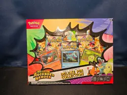 Pokemon TCG Ascended Heroes First Partners Deluxe Pin Collection Box BRAND NEW - Image 1
