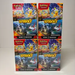 Pokemon TCG Surging Sparks Booster Bundle x 4 - Brand New & Factory Sealed - Image 1