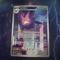 Crobat 93/86 Chaos Rising Illustration Rare Pokemon TCG - Image 1