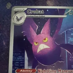 Crobat 93/86 Chaos Rising Illustration Rare Pokemon TCG - Image 2