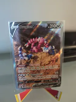 Pokemon TCG Drapion V Crown Zenith: Galarian Gallery GG49/GG70 Holo Ultra Rare - Image 1