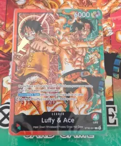 ST30 Luffy & Ace Starter Deck Sealed Eng One Piece TCG DECK Only - Image 1