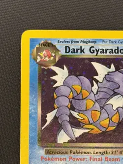 Pokemon TCG Dark Gyarados 8/82 Wotc Rocket 2000 Vintage Card Near Mint - Image 2