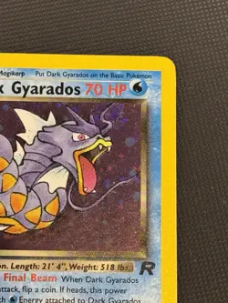 Pokemon TCG Dark Gyarados 8/82 Wotc Rocket 2000 Vintage Card Near Mint - Image 3