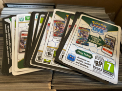 850+ Sword & Shield Code Cards (Unused) Pokemon TCG (Bonus BW, XY and SM Codes) - Image 1
