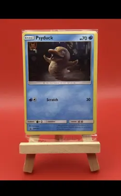 Pokemon TCG Sealed Psyduck SM199 Black Star Promo Card Detective Pikachu - Image 1