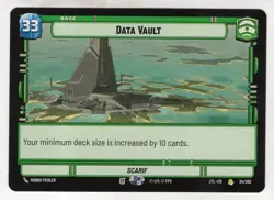 Star Wars Unlimited JTL Card #24 Data Vault - Image 1