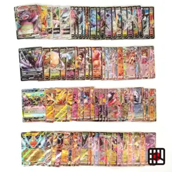 Pokemon Card Bulk Lot 100 V ex VMAX VSTAR NM-LP No Dupes Japanese US Stock 793 - Image 1