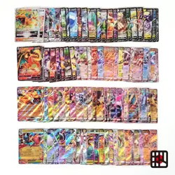Pokemon Card Bulk Lot 100 V ex VMAX VSTAR NM-LP No Dupes Japanese US Stock 811 - Image 1
