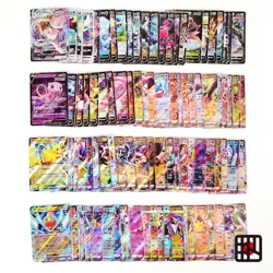 Pokemon Card Bulk Lot 100 V ex VMAX VSTAR NM-LP No Dupes Japanese US Stock 817 - Image 1