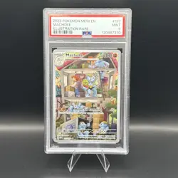 2023 Pokemon Machoke Scarlet & Violet 151 #177/165 Illustration Rare PSA 9 - Image 1