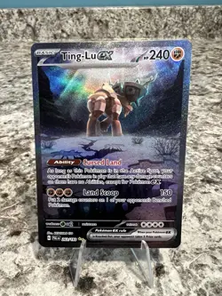 Pokemon TCG Ting-Lu Ex Paldea Evolved SIR #263/193 NM - Image 1