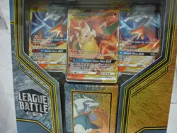 Pokemon: Reshiram & Charizard GX League Battle Deck Damaged Box w/ 9 Add'l Cards - Image 2