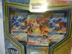 Pokemon: Reshiram & Charizard GX League Battle Deck Damaged Box w/ 9 Add'l Cards - Image 3