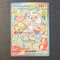 The Pokemon Company Cinccino ex 119/086 Crown Zenith Ultra Rare Holo Eng 240 HP - Image 1