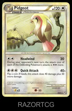 PIDGEOT 30/95 R CALL OF LEGENDS POKEMON LP - Image 1