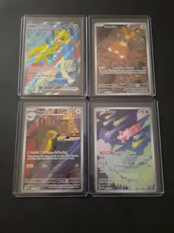 Pokemon TCG (IRs-Stunfisk,Gumshoos,Minior, & FA Hop's Zacian) NM - Image 1