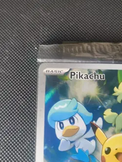 Pokemon Card Pikachu SVP027 Paldea Evolved Black Star Promo SEALED - Image 2