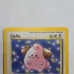 WOTC Pokemon Cleffa Black Star Promo English Regular Vintage Card - Image 2
