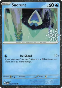 Snorunt - (Holiday Calendar) Common Miscellaneous Cards & Products 037/182 NM - Image 1