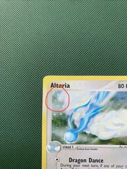 Pokemon TCG Expedition Altaria Holo Rare Card 2/97 SWIRL LP - Image 5