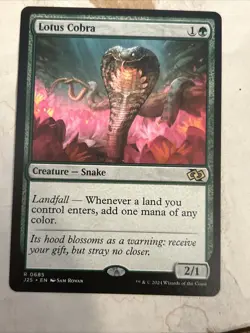 Lotus Cobra Foundations Jumpstart Regular NM-M Unplayed MTG Pack to Sleeve - Image 1