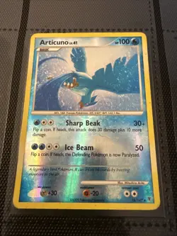 2009 Pokemon Articuno 16/147 Supreme Victors 16 Reverse Holo - Image 1