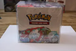 Pokemon TCG Paradox Rift Booster Box Factory Sealed + 0.7mm Protective Case - Image 1