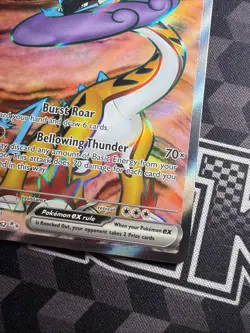 Pokemon TCG Raging Bolt EX Scarlet & Violet Temporal Forces 196/162 Holo MINT - Image 4
