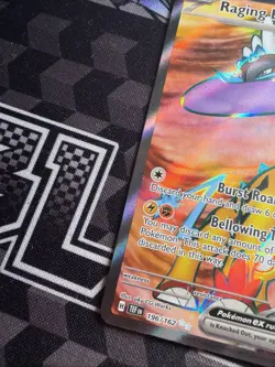 Pokemon TCG Raging Bolt EX Scarlet & Violet Temporal Forces 196/162 Holo MINT - Image 5