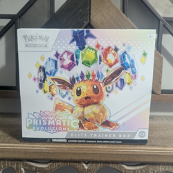 Pokemon TCG Prismatic Evolutions Elite Trainer Box ETB English Eevee - Image 1