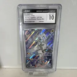 CGC 10 N's Reshiram Journey Together #167/159 English Holo Illus Rare 2025 - Image 1