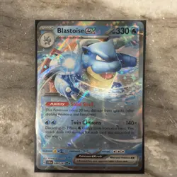 Blastoise ex 30/142 Double Rare Stellar Crown Pokemon Near Mint - Image 1