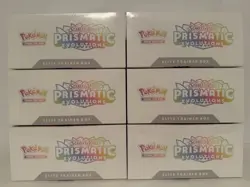 Pokemon TCG: Prismatic Evolutions Elite Trainer Box (ETB) New/Factory Sealed x6 - Image 5