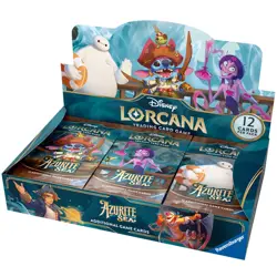 Disney Lorcana Azurite Sea Sealed Booster Box NEW - Image 1