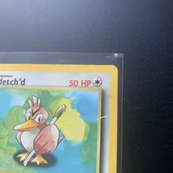 Farfetch'd 27/102 Pokemon Cards WOTC TCG: Base Set 1999 Lightly Played UK Rare - Image 2