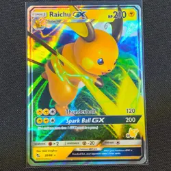 Raichu GX - 20/68 - Ultra Rare - Hidden Fates - Pokemon Card - MP - Image 1