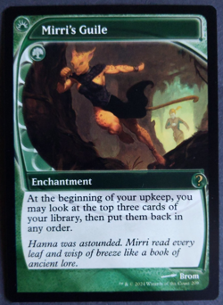 MTG Mirri's Guile (Future Sight) | MB 2 | NM | Rare Enchantment | Commander | - Image 1