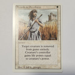 Wizards of the Coast Swords to Plowshares White Instant Revised - Image 1