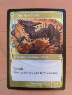 Magic: The Gathering The First Sliver Future Sight Foil Promo NM - Image 1