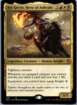 Syr Gwyn, Hero of Ashvale Legendary Creature 2019 - Image 1