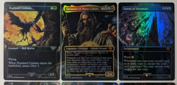 FOIL Isengard Destroyed Magic the Gathering Lord of Rings MTG COMPLETE Scene Set - Image 2