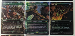 FOIL Isengard Destroyed Magic the Gathering Lord of Rings MTG COMPLETE Scene Set - Image 3