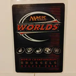 WRATH OF GOD --- MTG -- WORLDS CHAMPS BRUSSELS 2000 --- LP - Image 2