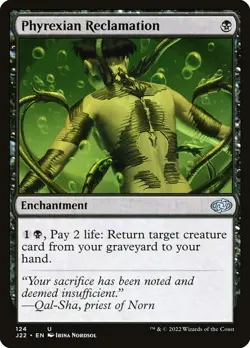 [MTG] Phyrexian Reclamation (124) (J22) NM - Image 1
