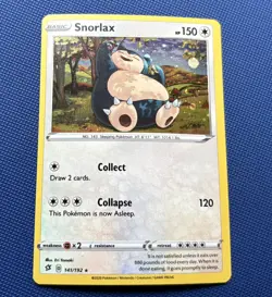 Snorlax 141/192 Cosmos Holo Promo Pokemon Card - Image 2