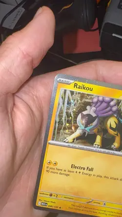 Raikou (Cosmos Holo) 048/132 Promo Mega Evolution Pokemon NM SWIRL - Image 1