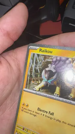 Raikou (Cosmos Holo) 048/132 Promo Mega Evolution Pokemon NM SWIRL - Image 2