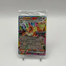 Flareon ex Pokemon Prismatic Evolutions #014 Sealed - Image 1